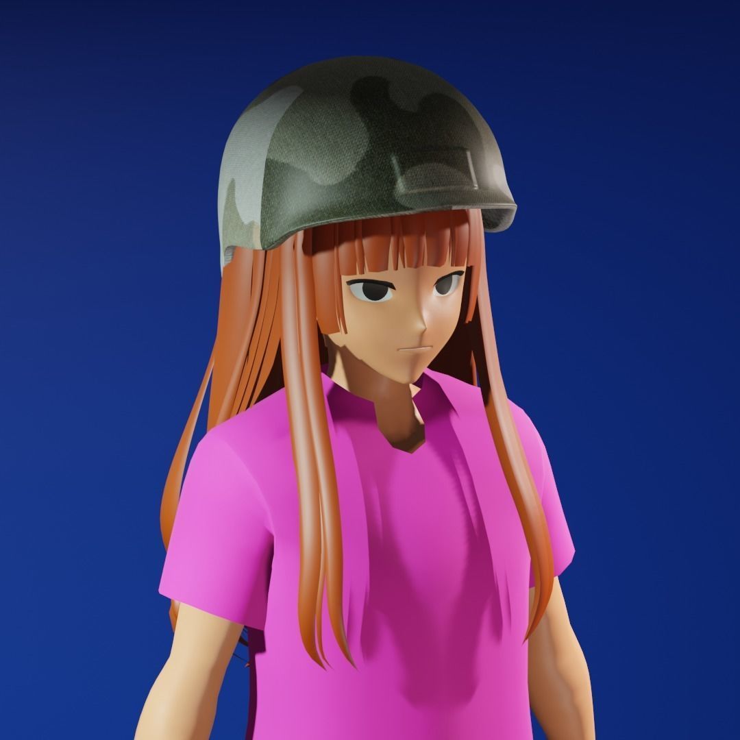 3d NFT Characters - Series XXXIII Low-poly 3D model_3