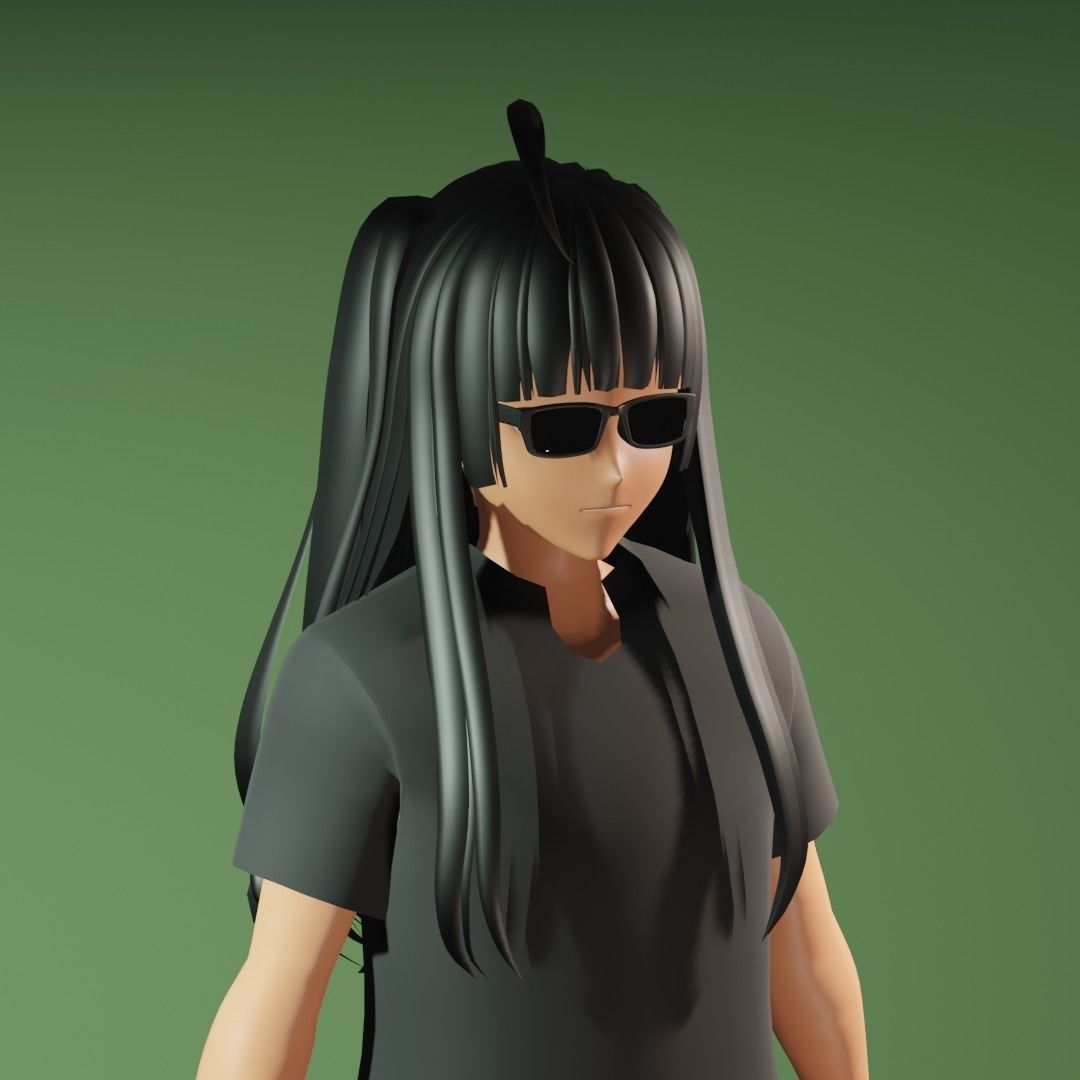 3d NFT Characters - Series XXXIII Low-poly 3D model_1