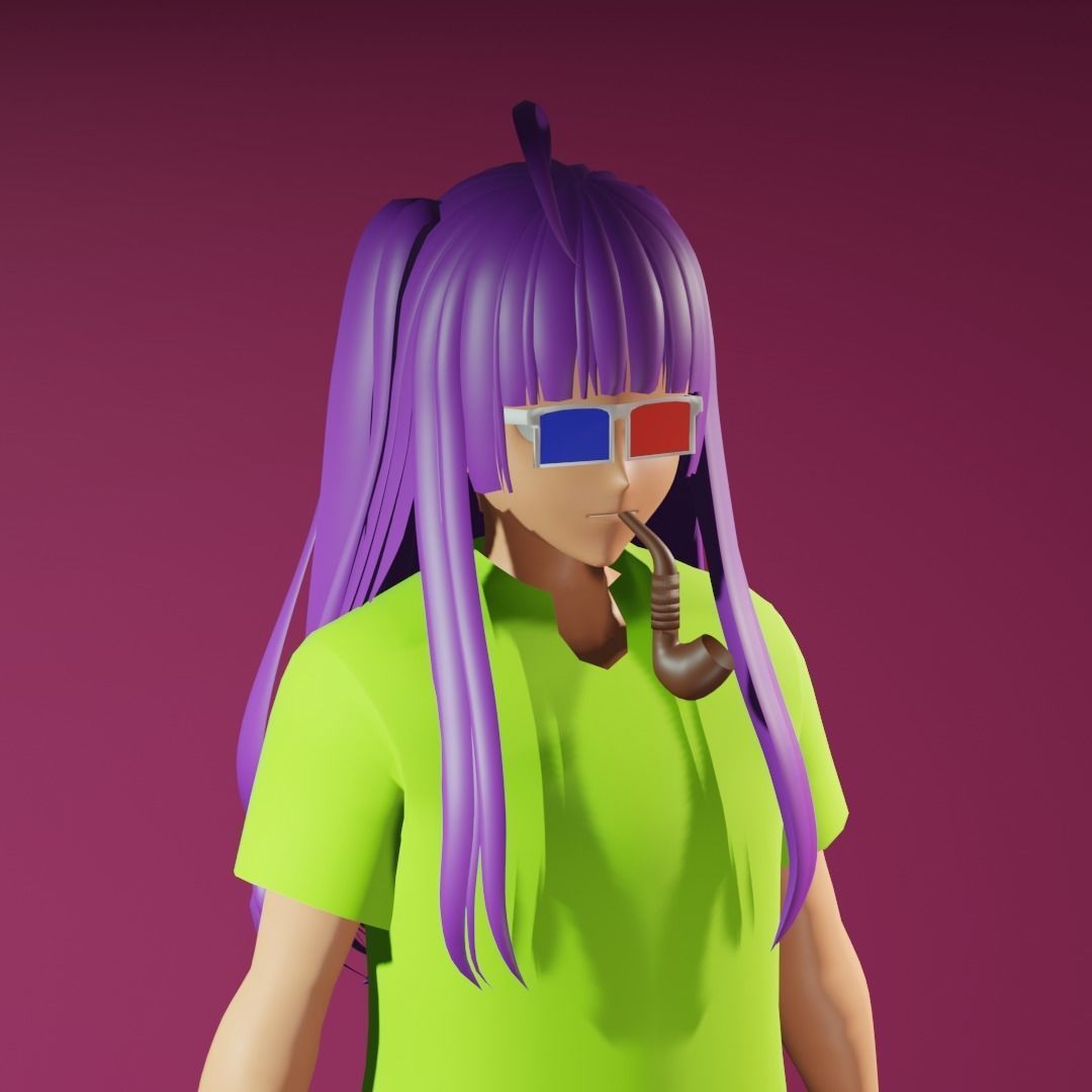 3d NFT Characters - Series XXXIII Low-poly 3D model_2