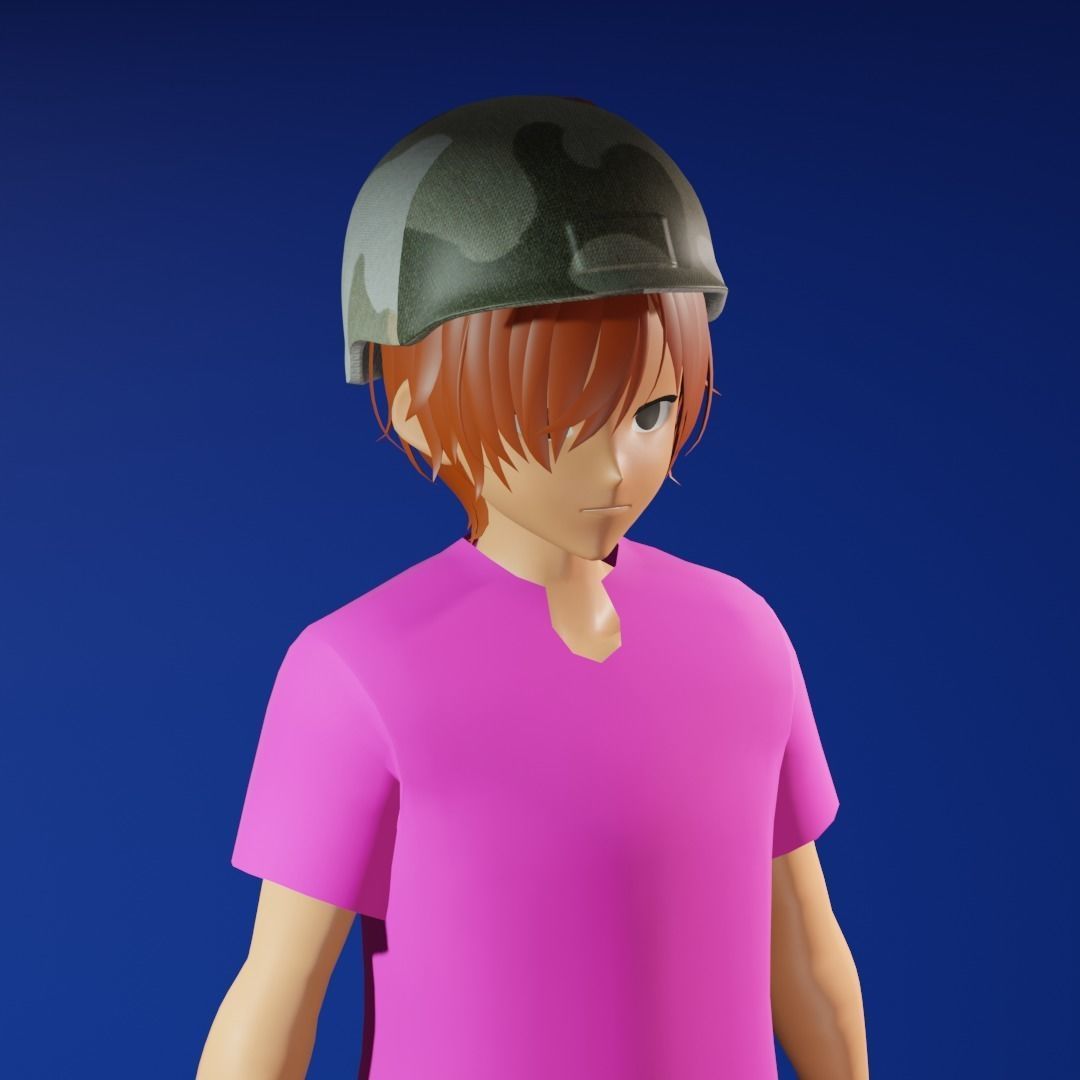 3d NFT Characters - Series XXXVI Low-poly 3D model_3