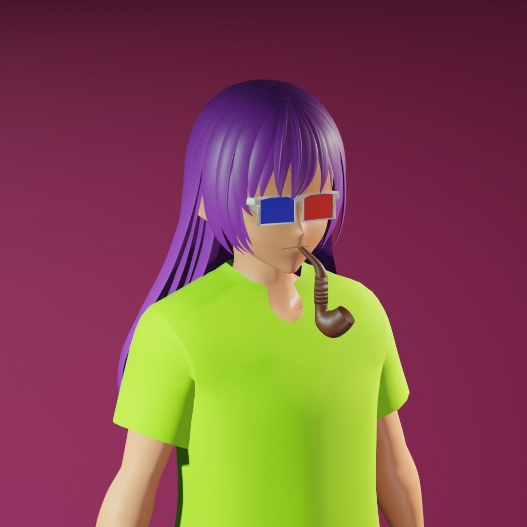 3d NFT Characters - Series XXXVII Low-poly 3D model_2