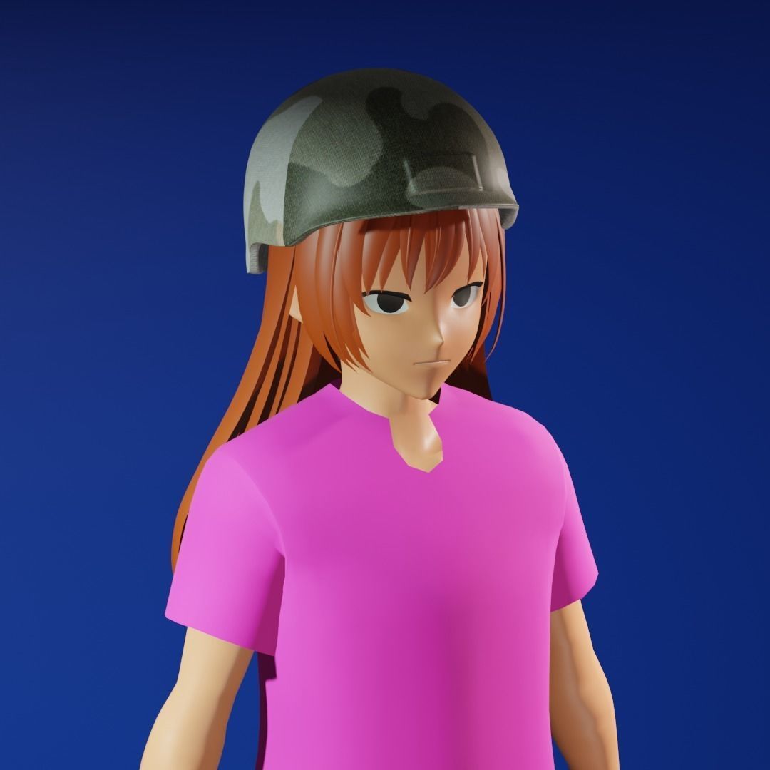 3d NFT Characters - Series XXXVII Low-poly 3D model_3