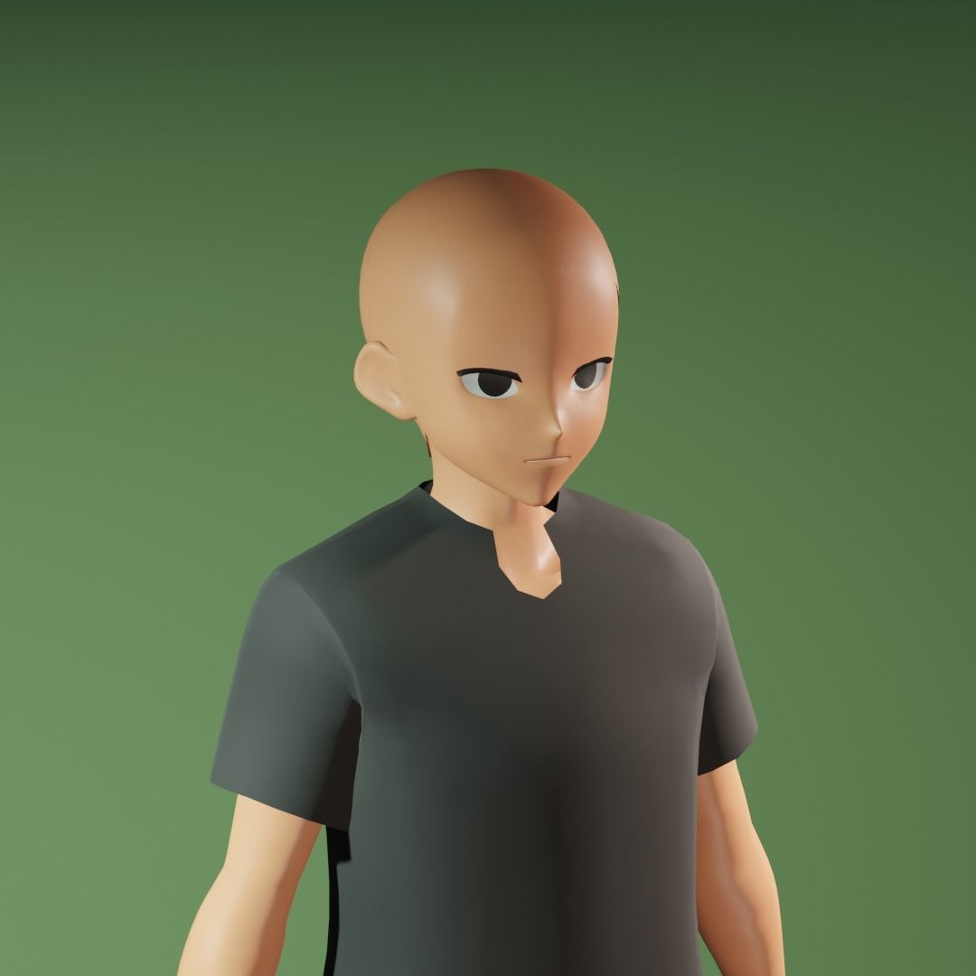 3d NFT Characters - Series XL Low-poly 3D model_1