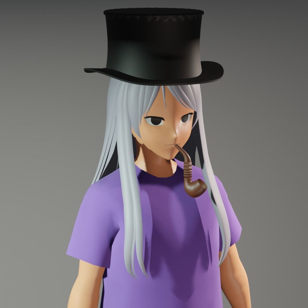 3d NFT Characters - Series XLII Low-poly 3D model_4