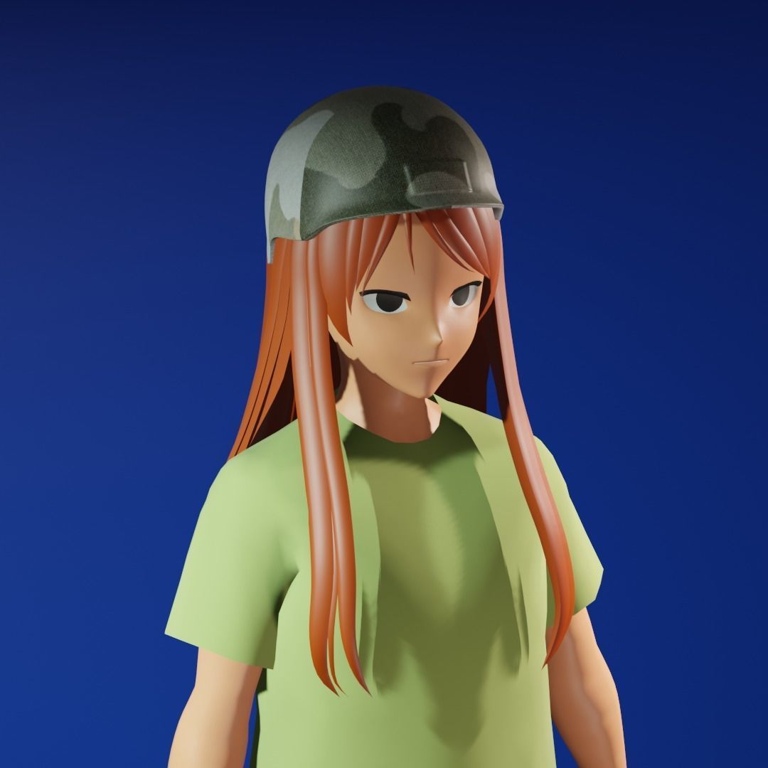 3d NFT Characters - Series XLII Low-poly 3D model_3