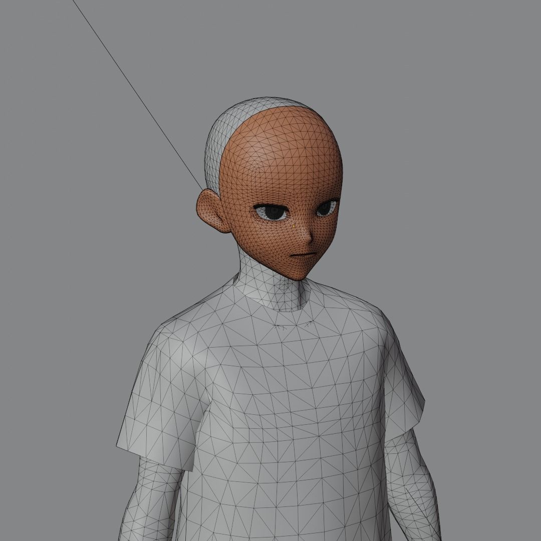 3d NFT Characters - Series XLIII Low-poly 3D model_6