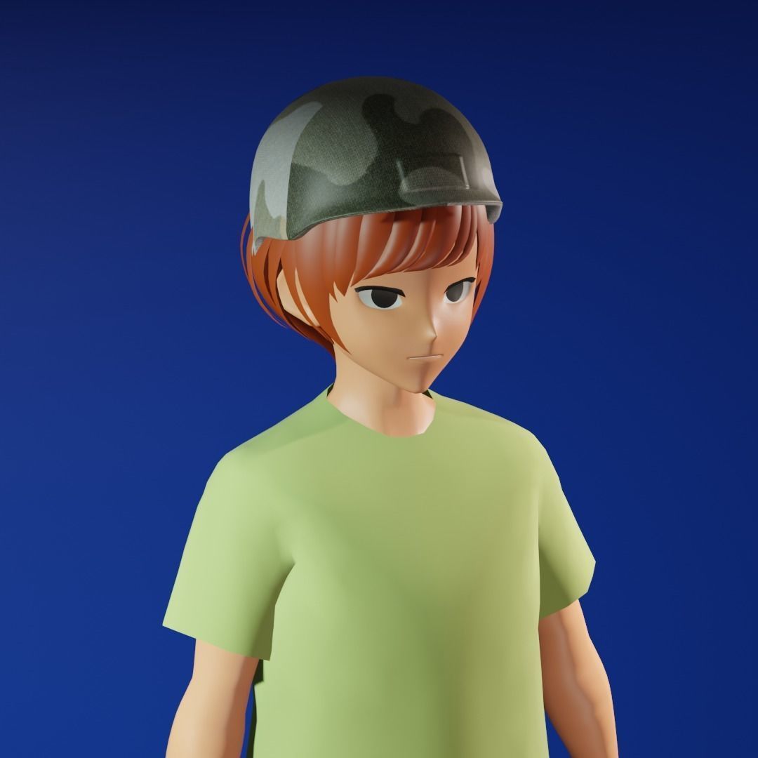 3d NFT Characters - Series XLIII Low-poly 3D model_3