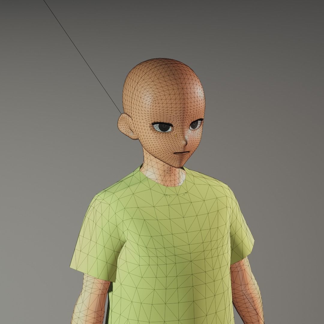 3d NFT Characters - Series XLIII Low-poly 3D model_5