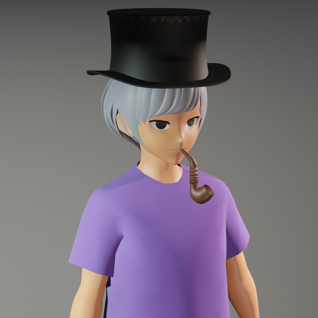 3d NFT Characters - Series XLIII Low-poly 3D model_4