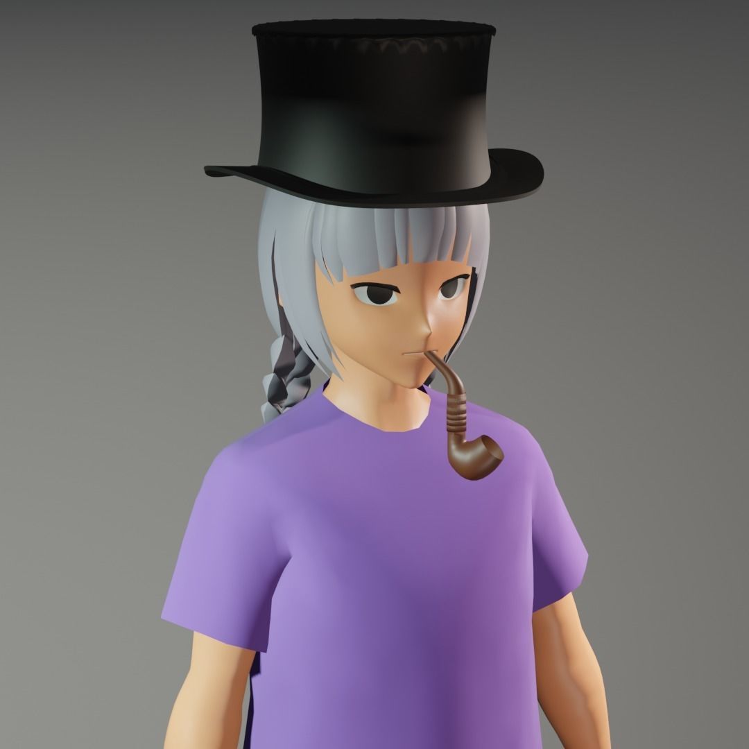 3d NFT Characters - Series XLIV Low-poly 3D model_4