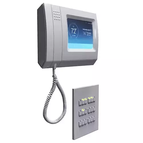 Intercom - Control Panel Free 3D model Intercom - Control Panel Free 3D model