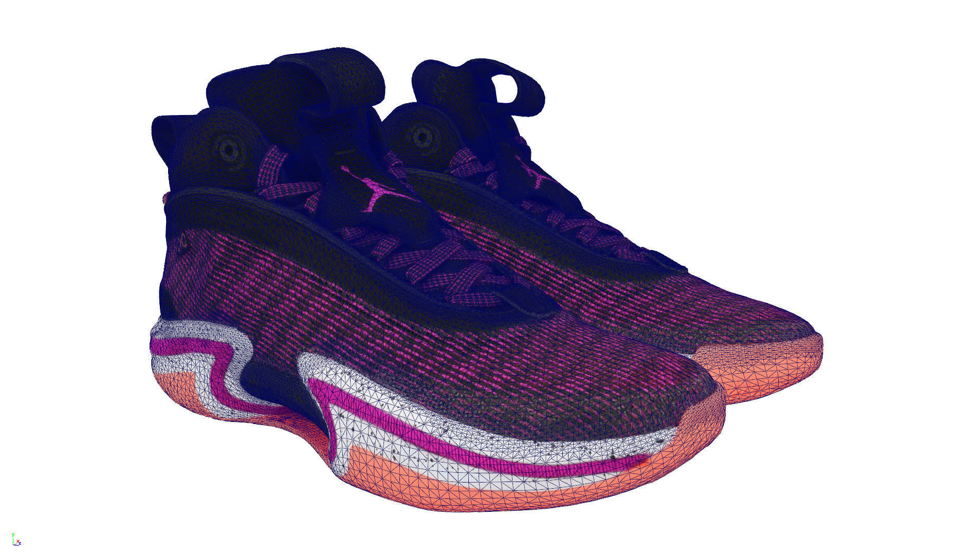 Air jordan 36 PF First Light 3D model_8