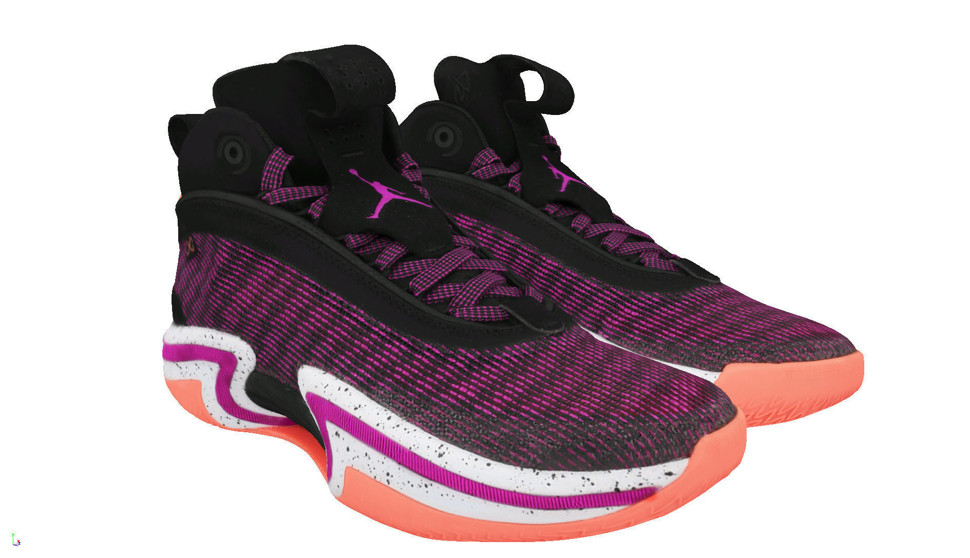 Air jordan 36 PF First Light 3D model_1