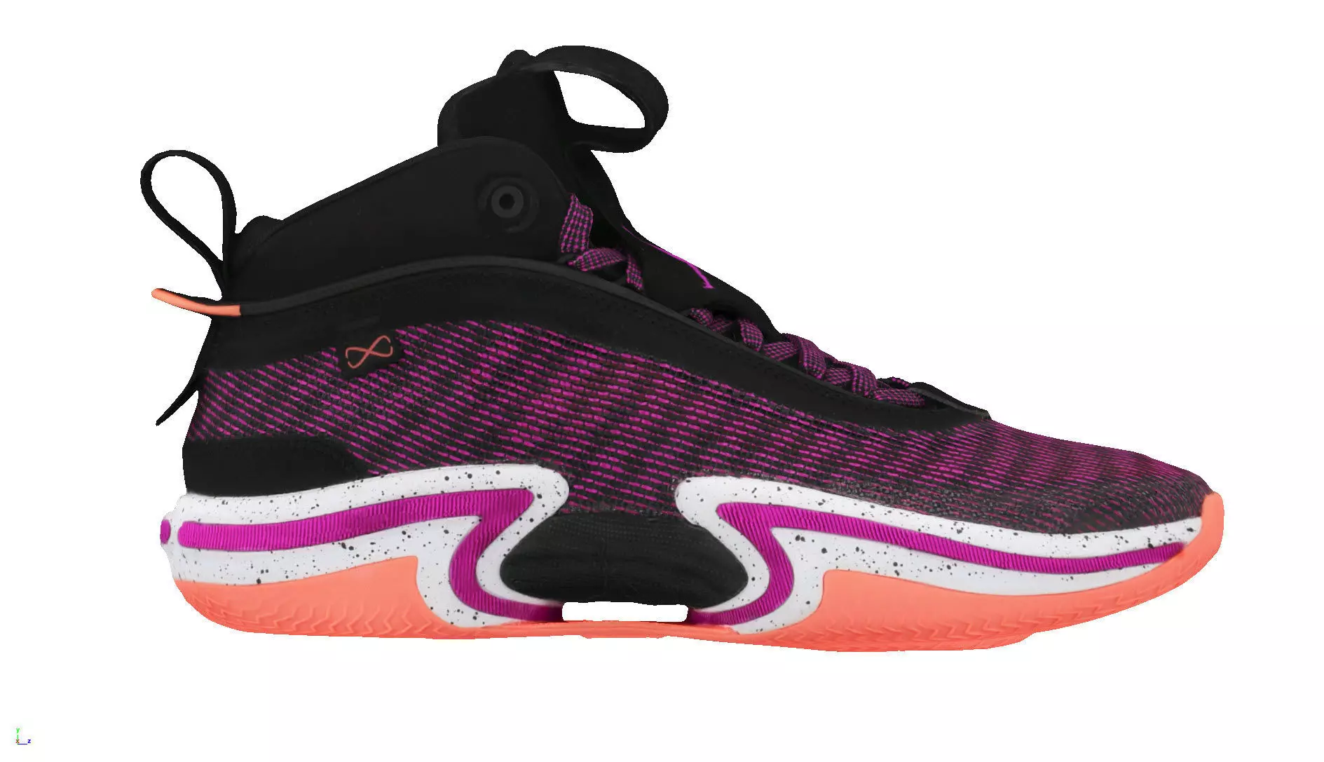 Air jordan 36 PF First Light 3D model_0