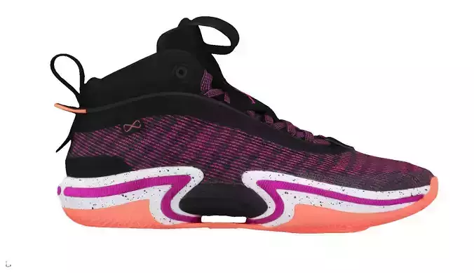 Air jordan 36 PF First Light 3D model Air jordan 36 PF First Light 3D model
