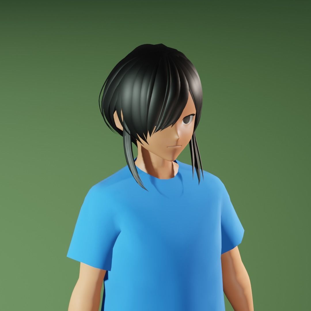 3d NFT Characters - Series LII Low-poly 3D model_1