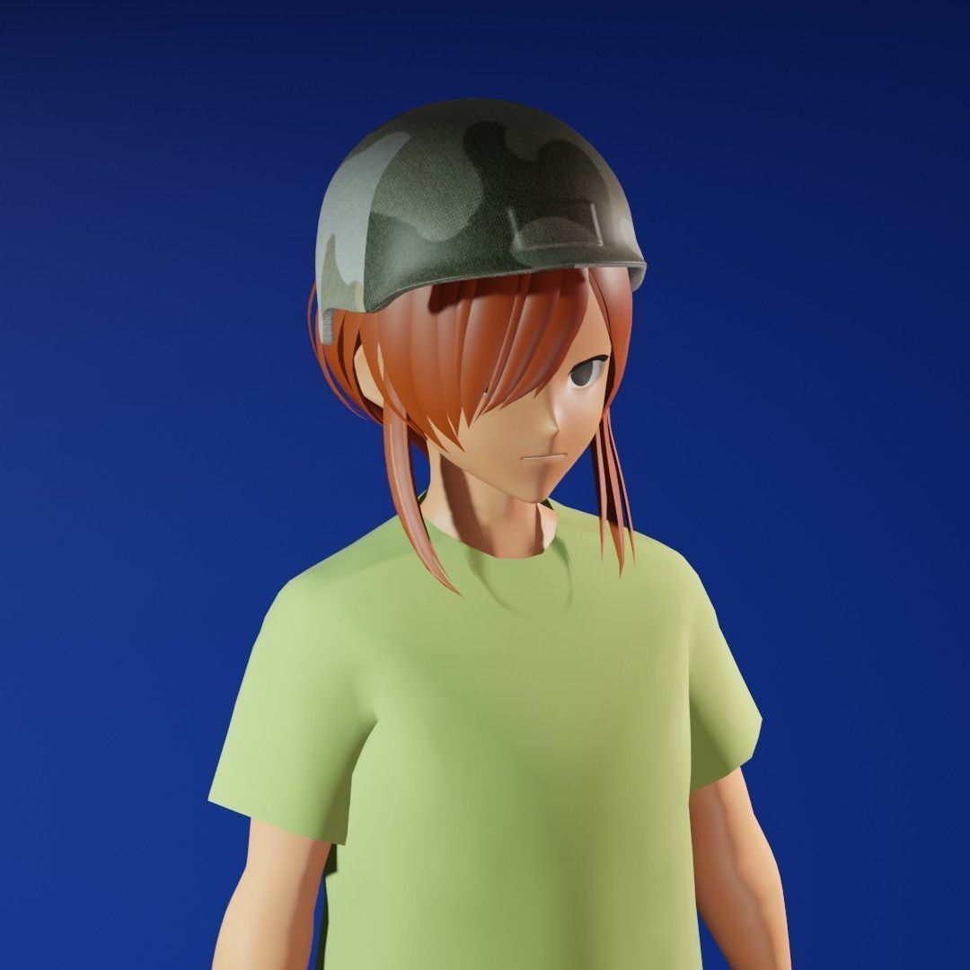 3d NFT Characters - Series LII Low-poly 3D model_3