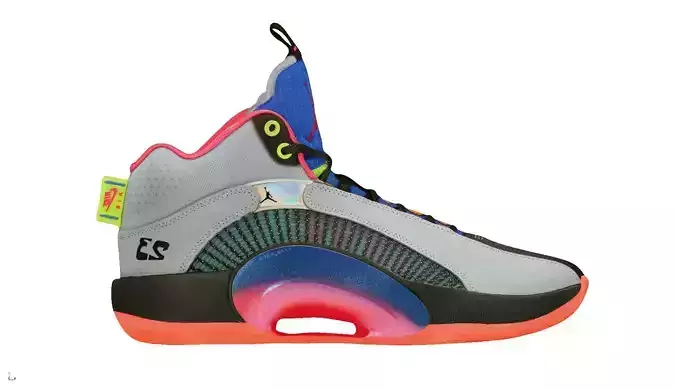 Nike Air Jordan 35 cnter of gravity