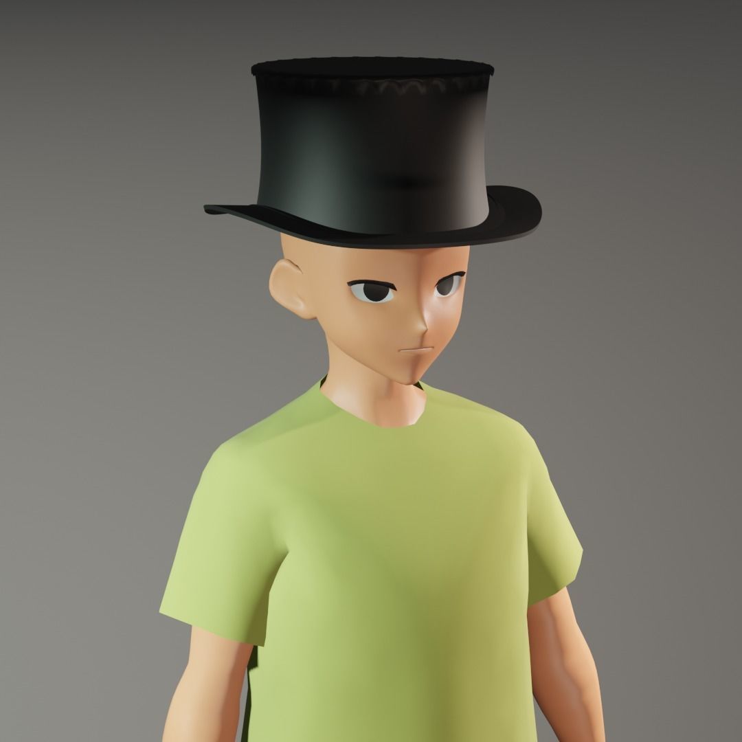 3d NFT Characters - Series LX Low-poly 3D model_4