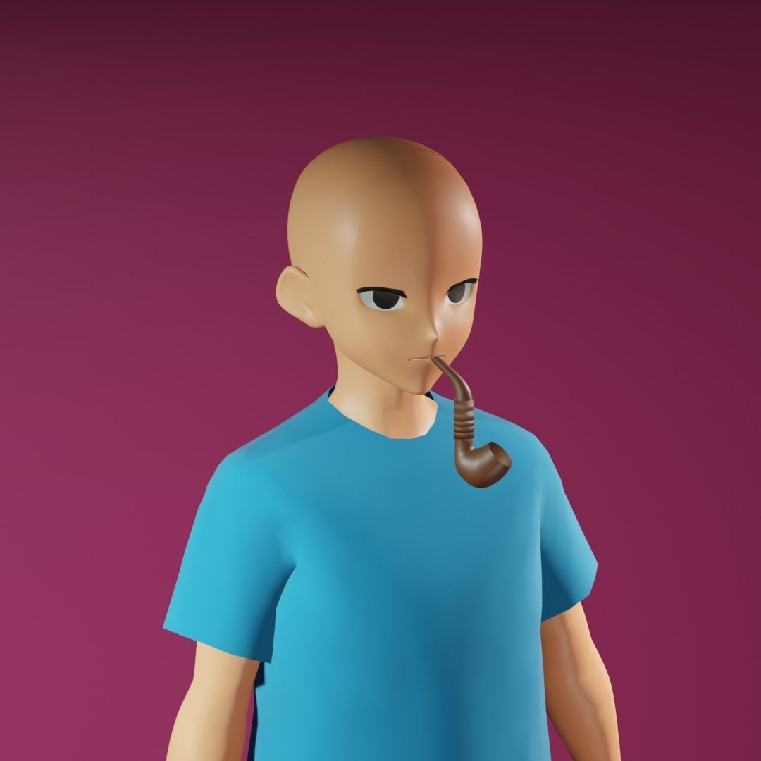 3d NFT Characters - Series LX Low-poly 3D model_2