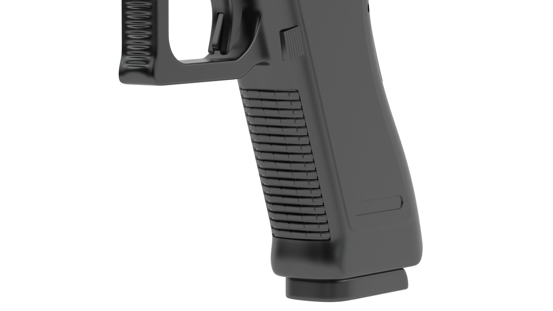 Glock pistol 3D model_8