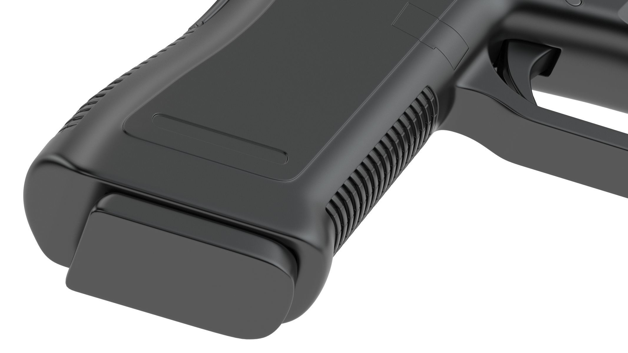 Glock pistol 3D model_11