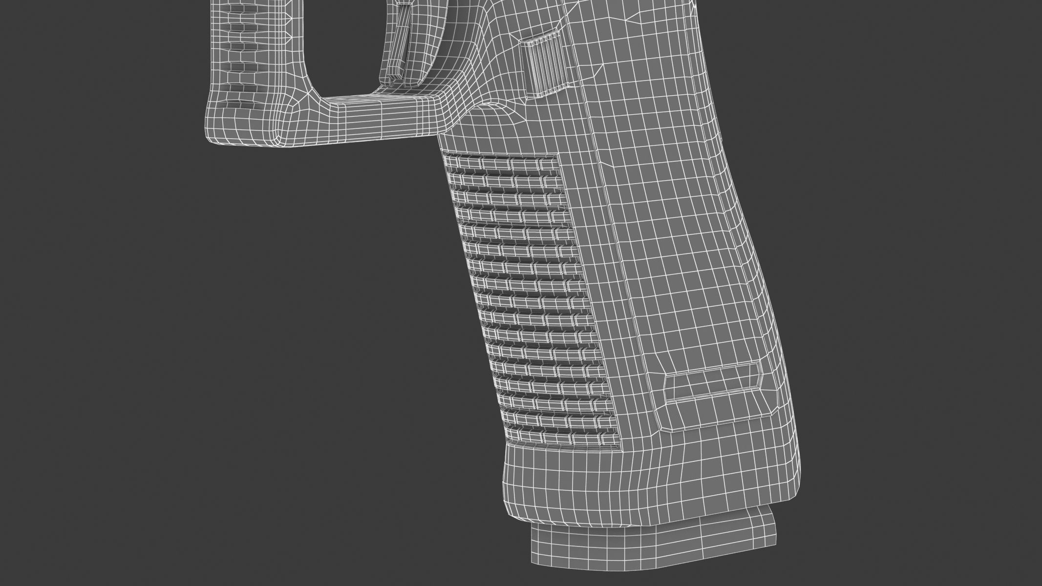 Glock pistol 3D model_23