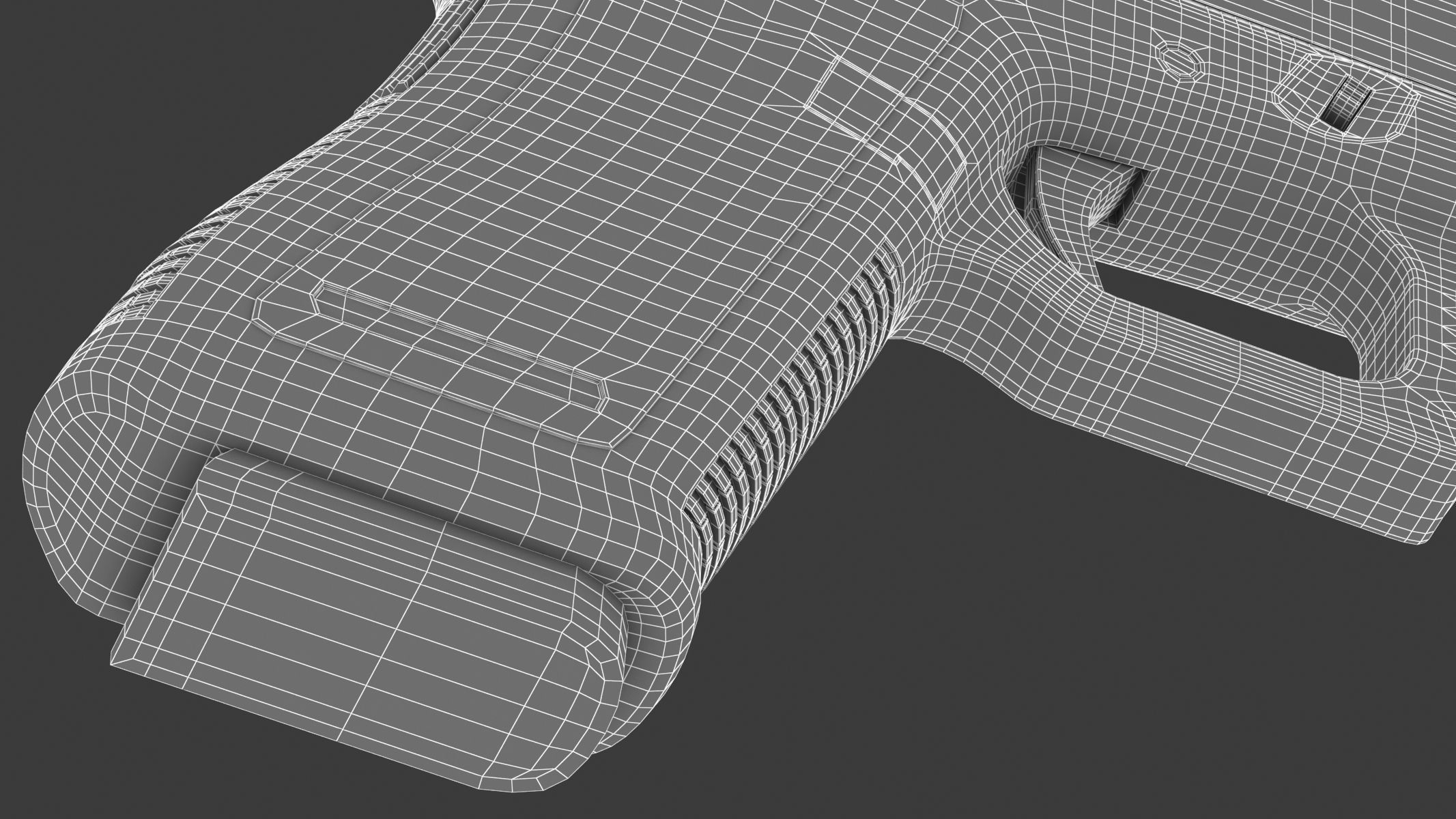 Glock pistol 3D model_26