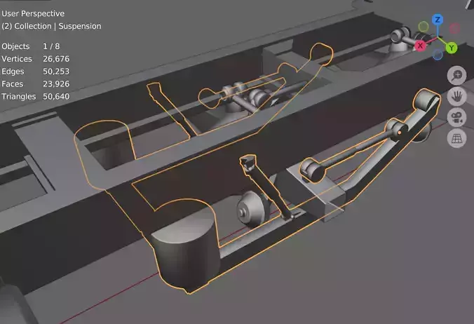 Heavy Rear Truck Axle 