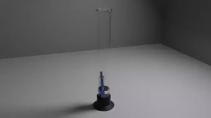 Glass Bong or Water Pipe - Game Ready VR AR 