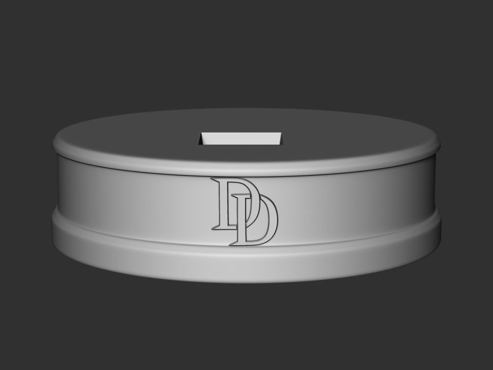 Daredevil Bust 2nd version 3D print model_10