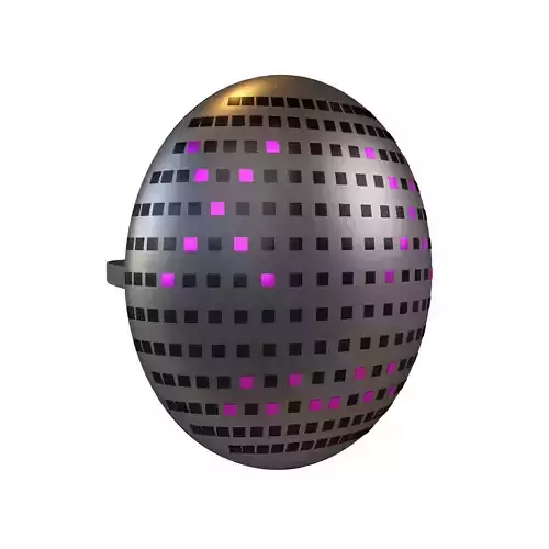 Future Technology Mask v1 023 Low-poly 3D model Future Technology Mask v1 023 Low-poly 3D model