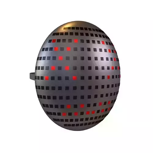 Future Technology Mask v1 024 Low-poly 3D model Future Technology Mask v1 024 Low-poly 3D model