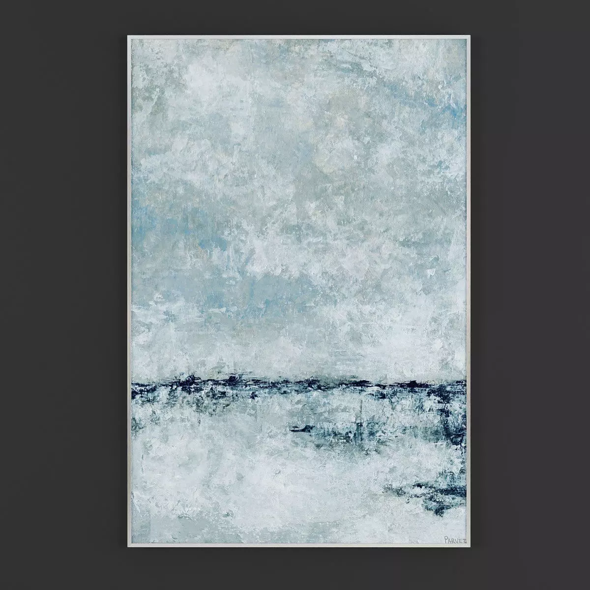 Pictures272 abstract painting Low-poly 3D model_0