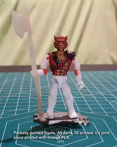 Mega Construx compatible Thundercats Jackalman figure - Custom