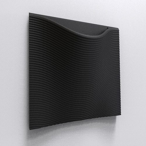 WALL POT - SOFT TILE 3D print model