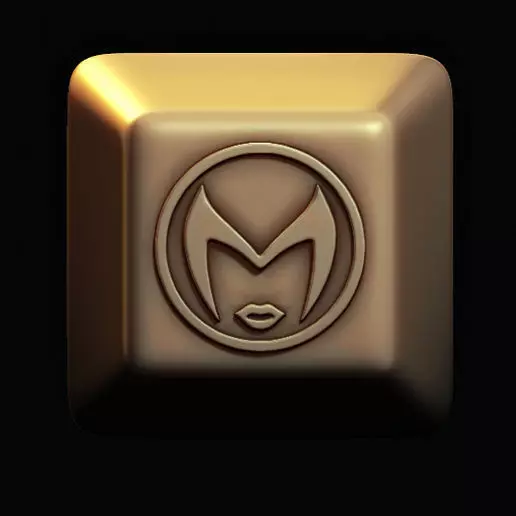 Scarlet Witch keycaps 3D print model_0