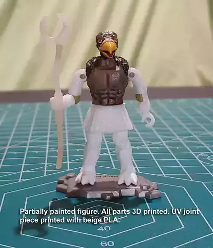 Mega Construx compatible Thundercats Vultureman figure - Custom