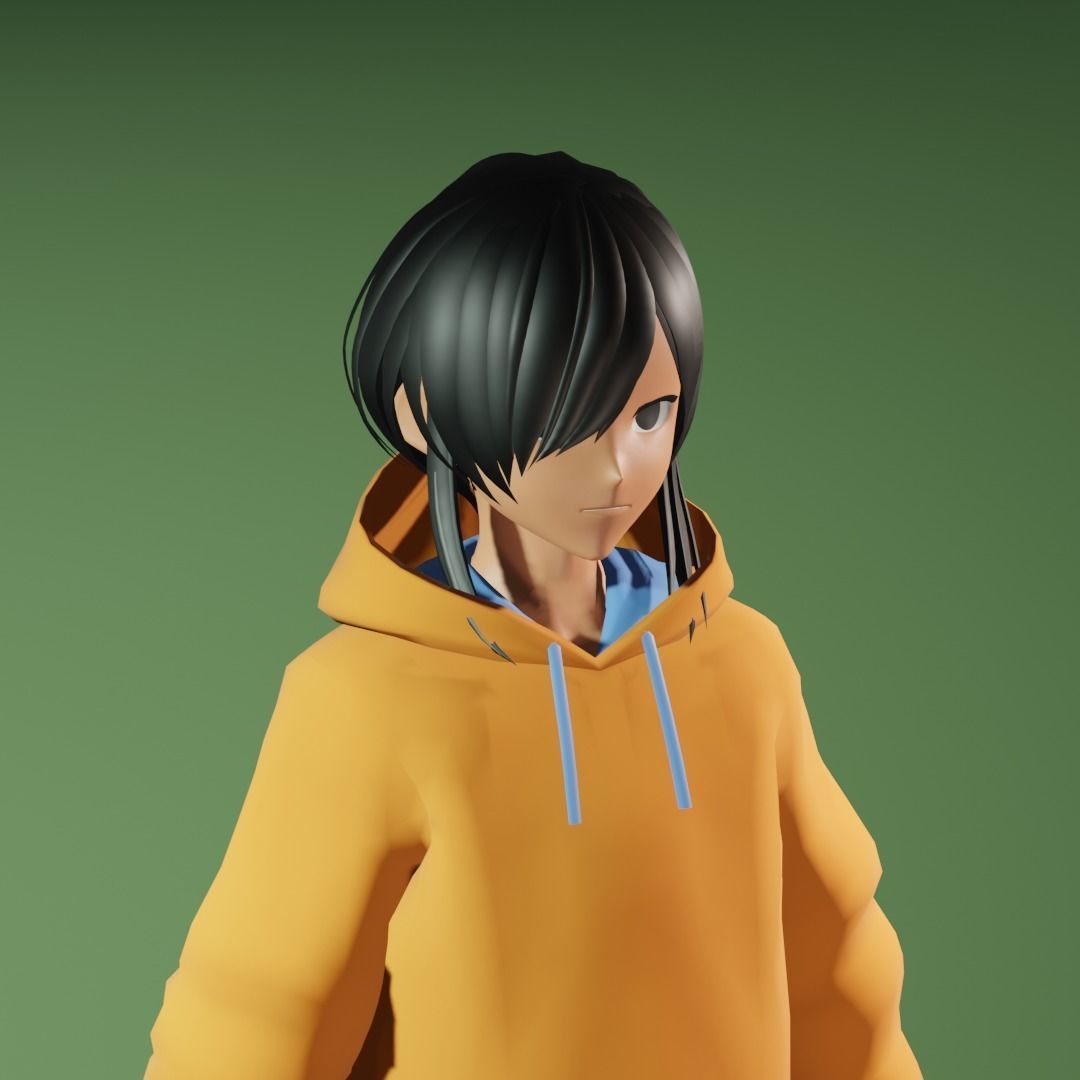 3d NFT Characters - Series LXXII Low-poly 3D model_1