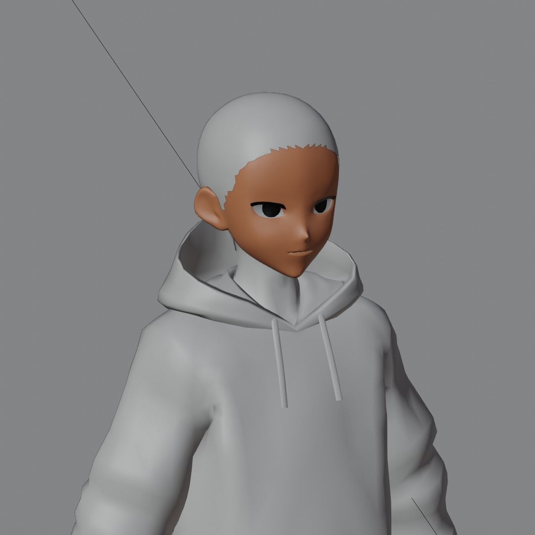 3d NFT Characters - Series LXXII Low-poly 3D model_8