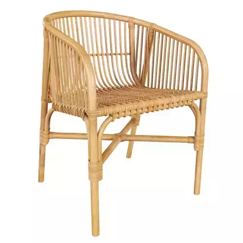 JAKARTA RATTAN DINING CHAIR