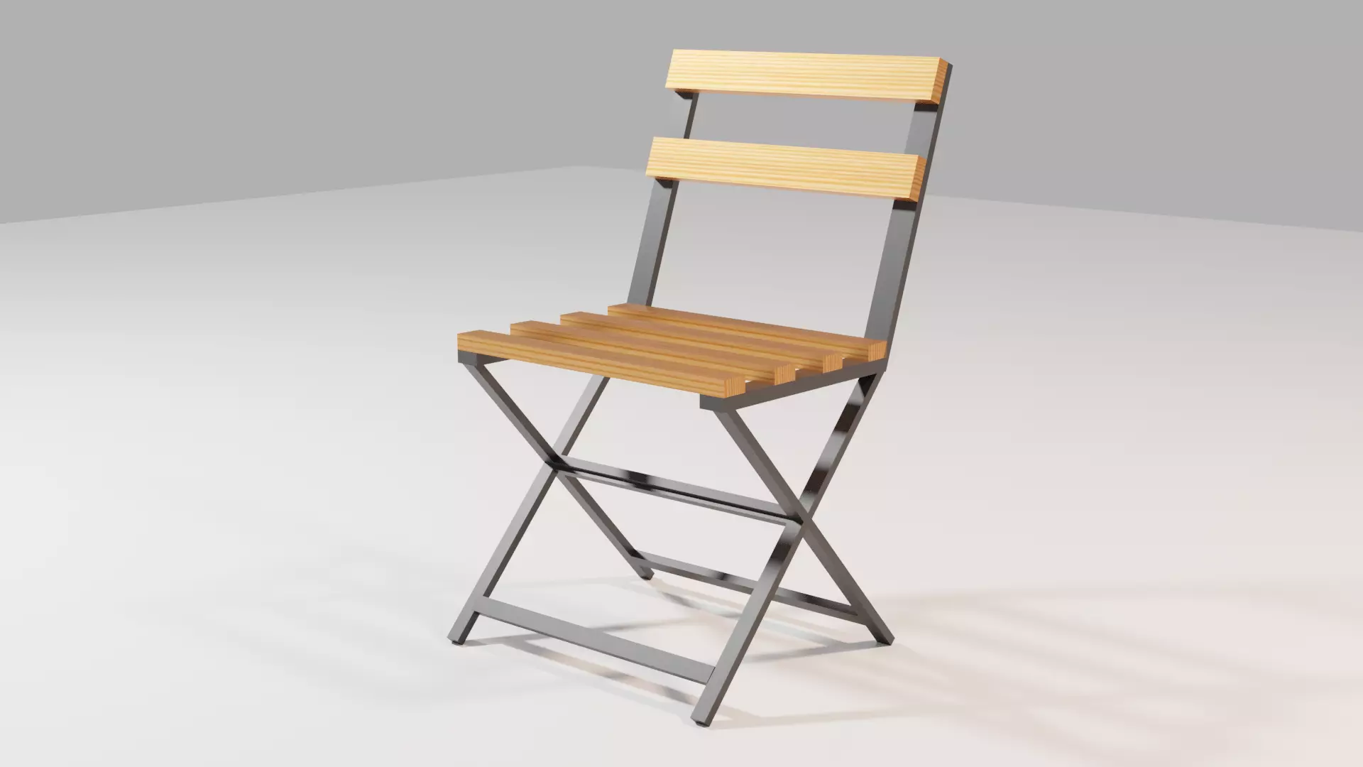 Chair folding Free 3D model
