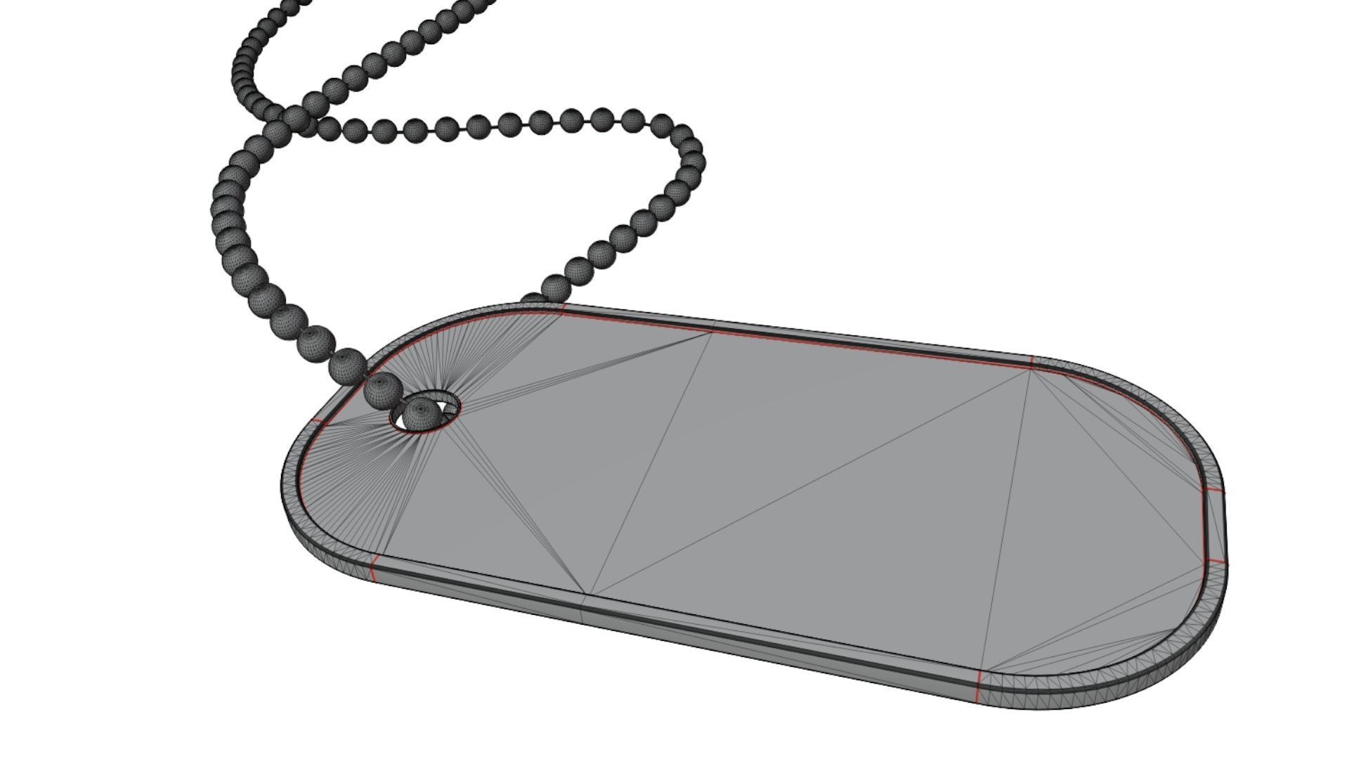 Dog tag 3D model_9