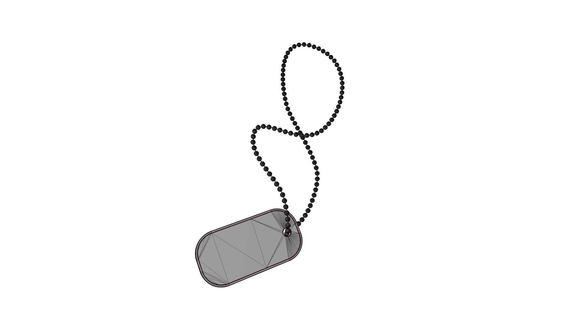 Dog tag 3D model_7