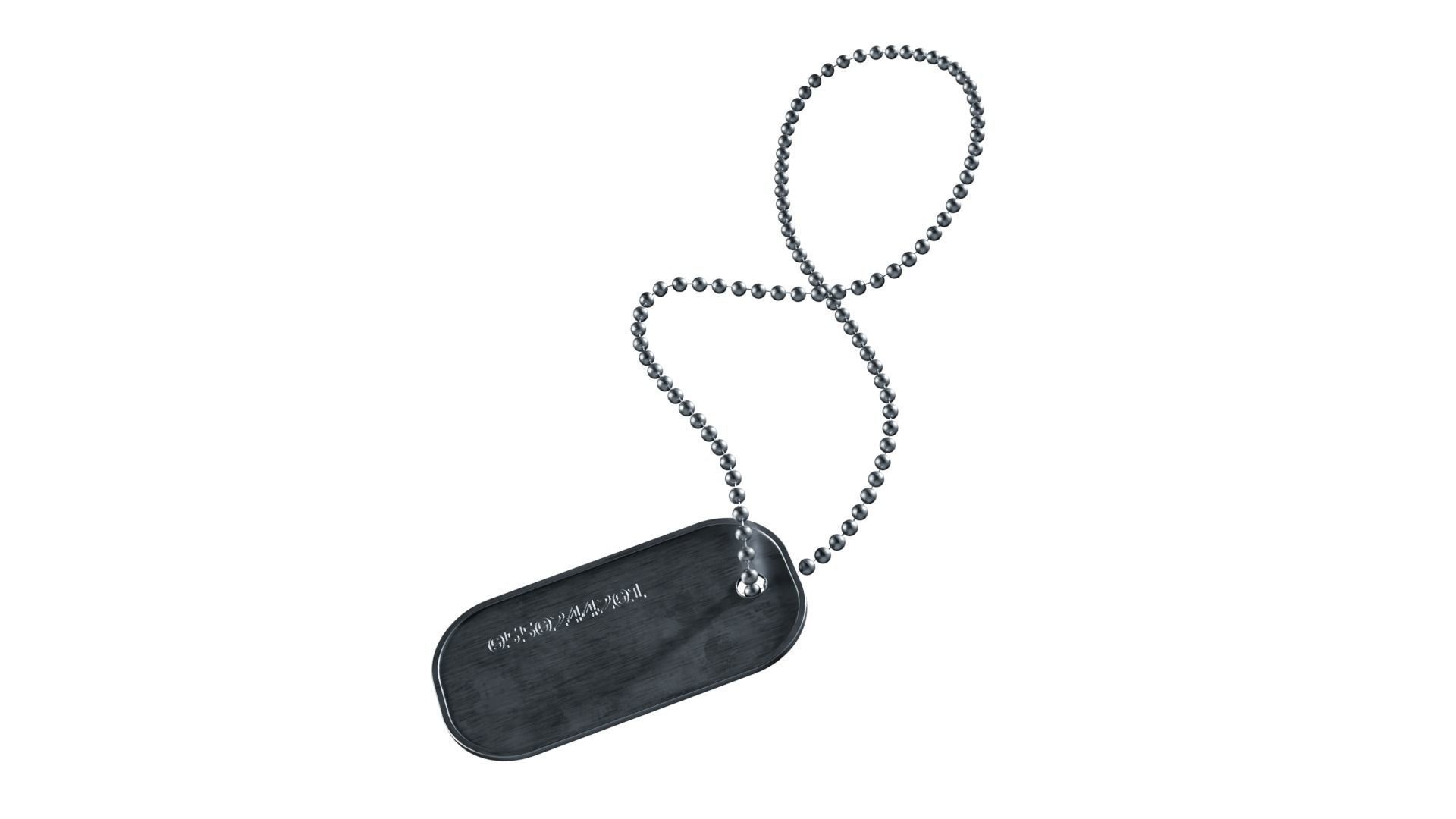 Dog tag 3D model_4