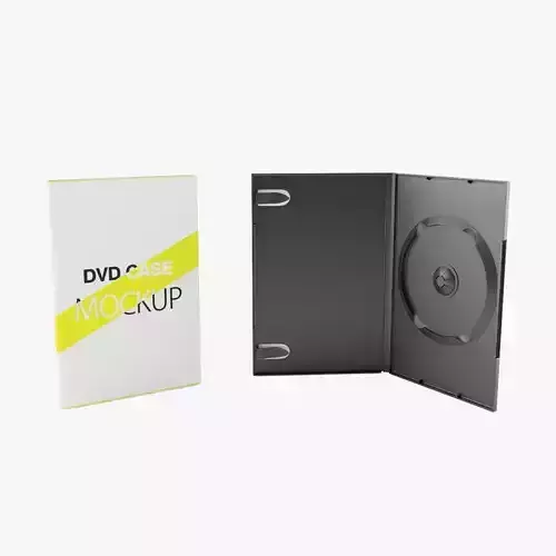 DVD Case 3D model