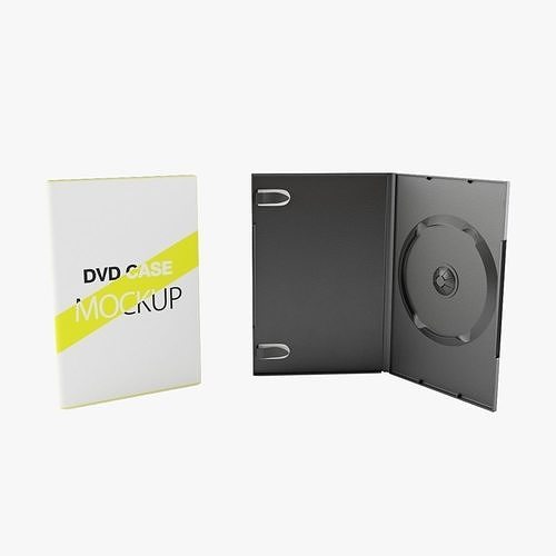 DVD Case 3D model