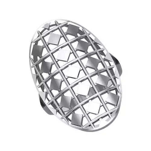 Ring oval geometry Free 3D print model