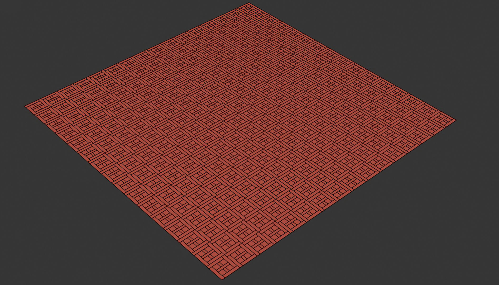 Parquet - Laminate - Wooden floor 2 in 1 Low-poly 3D model_9