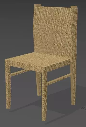 chair model for 3d printing Free 3D print model